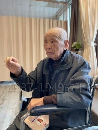 圖三 汪浩先生接受本平台編輯訪談時,高齡已經99。