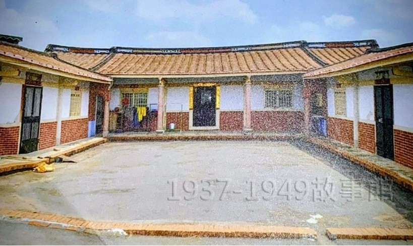 圖三　這座位於台南下營的三合院是楊馥成的出生地。（王惠美翻拍）