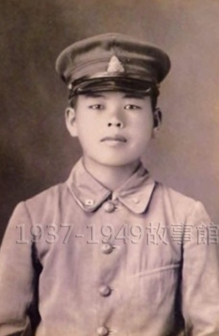 圖四　楊馥成就讀嘉農高校的學生照。（王惠美翻拍）