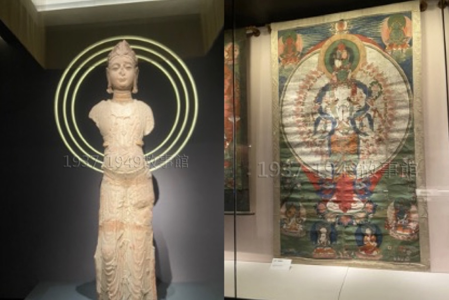 圖十至十三 大學博物館典藏豐富多樣,好希望可以把這些歷史當作是自己的。