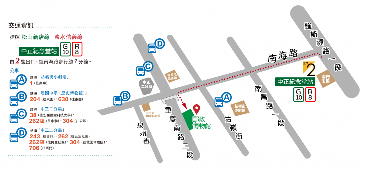 交通資訊來自民國文化學社。