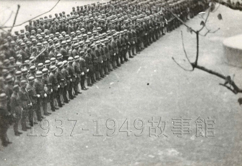 圖三 1940年四川寶光寺/黃埔軍校分校,陳炳靖隸屬於黃埔軍校15期。